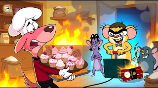Hungry Rats Try to Bomb the Dog’s Bakery for His Cakes! : Dog vs Rats | Doggy Don | Rat A Tat