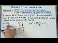 Probability of Simple Events Quarter 4 Grade 7