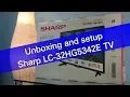 Download Lagu Sharp Aquos LC-32HG5342E  Smart TV unboxing MP3