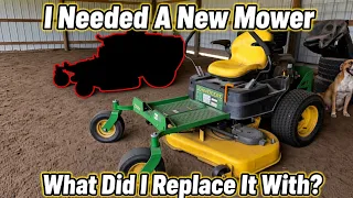 Why I Had To Buy A New Mower