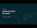 IHME News Release Human Resources for Health