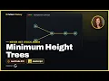 Minimum Height Trees - LeetCode 310 Topological Sort JavaScript