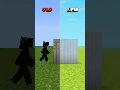 Minecraft Old VS New Blocks....😭