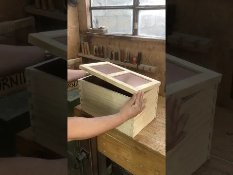 Caja de herramientas parte 3 #carpintería #woodworking