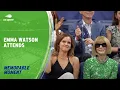 Emma Watson Spectates in Style 2023 US Open