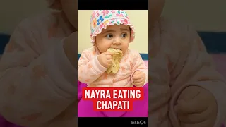 Little Nayra Loves Chapati Shorts Ytshorts Shortvideo Cutebaby 