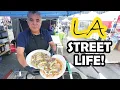 What LOS ANGELES STREET FOOD Looks Like El Gato Night Market Tour