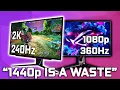 Is 1440p A Waste - 1080p vs 1440p Monitors