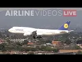 Lufthansa 747 aborts landing at LAX, narrowly avoids tail strike