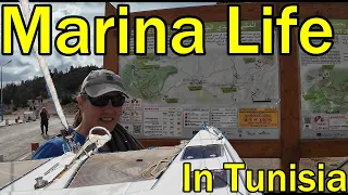 We are working hard to keep busy in our marina in Tunisia! (Sailing Dakini – Leave to Roam Ep. 61)