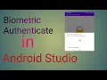 How to add FingerPrint biometric Authentication System in Android studio Java Busy Coder 2020