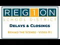 Delays Closings