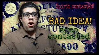 Playing the ONLINE OUIJA BOARD NEVER AGAIN