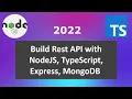Create Rest API with NodeJS TypeScript Express MongoDB step by step 2022 Build a Restful API