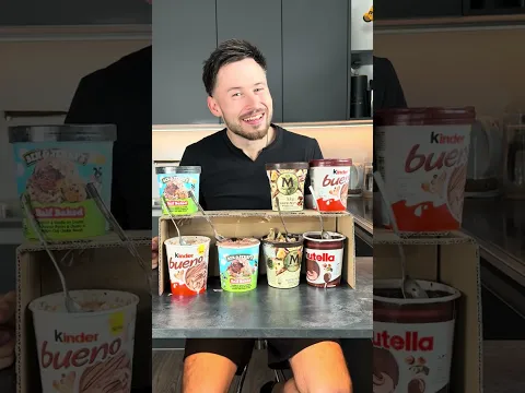 Nutella Bueno Ice Cream Taste test