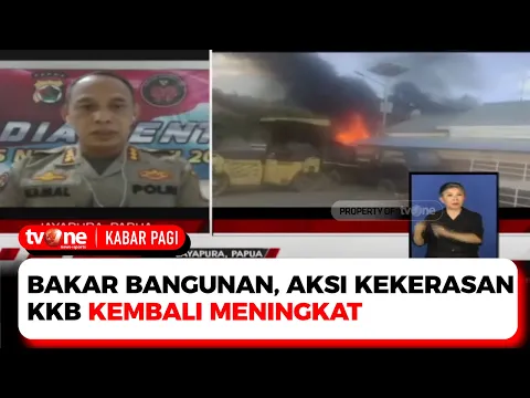 KKB Bikin Ulah Lagi, Bakar Kantor Airnav Di Sugapa