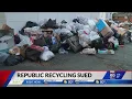 Lawsuit filed against Republic Recycling over missed pickups