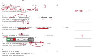 Tracing Code Worksheet 2