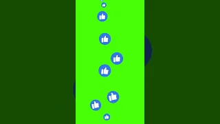 YouTube Instagram Facebook WhatsApp Like Button In Green Screen Thumbs Up Green Screen 