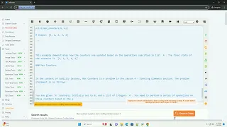 Max counters in python and c codility solutions lesson 4