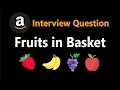 Fruits into Basket - Leetcode 904