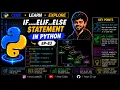 3 If elif else Statement in Python EP-83