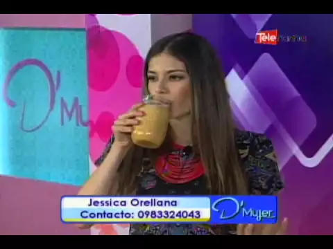 Realizando jugoterapia para mejprar la circulación