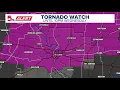 Strong winds hail and tornadoes possible in St Louis region Weather Impact Alert