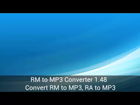Download MP3 Download RM to MP3 Converter 1.48