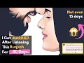 Download Lagu #viral Strong Ruqyah Marriage Blockage Ruqyah Marriage Soon Soothing Relaxation ASMR Education #love