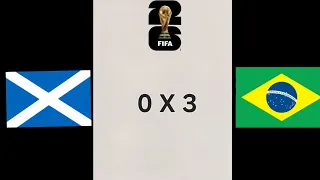 GOL ESCÓCIA🏴 0 X 3 BRASIL🇧🇷 - #FIFAWorldCup - ((((NARRAÇÃO))))📻