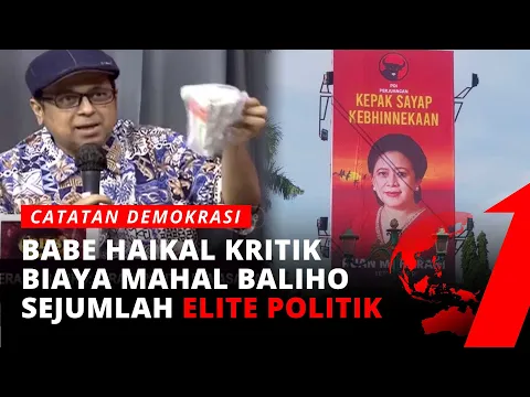 Bawa Paket Obat & Vitamin, Babe Haikal: Baliho itu Turunin!