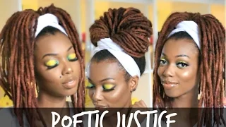 tutorial ikat kepala poetic justice untuk kepang lilitan u0026 kuncir