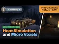 Adding Heat simulation and Survival to my Micro Voxel Engine