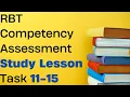 HOW TO PASS RBT COMPETENCY ASSESSMENT TASK 11-15