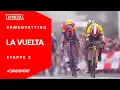 Download Lagu VINGEGAARD komt met SCHRIK vrij in eerste aankomst BERGOP | La Vuelta 2025 | Samenvatting Etappe 2