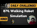 874 Walking Robot Simulation arrays hashing Leetcode Daily Challenge