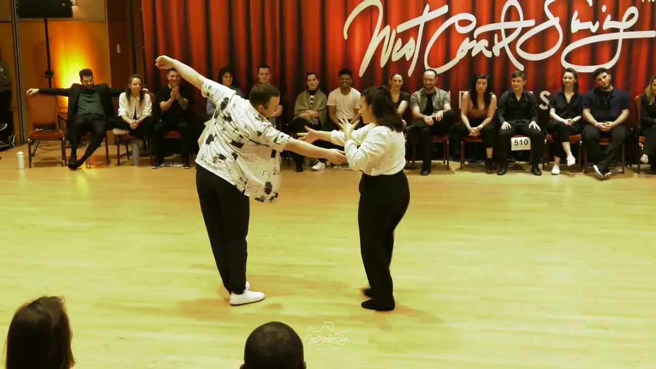 Kyle Fitzgerald & Melodie Paletta - 4th place Strictly Open Finals - Budafest 2025