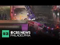 12 people were evacuated after explosion at manufacturing building in Burlington Township