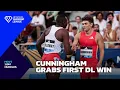 Download Lagu Trey Cunningham equals PB in Paris 110m hurdles - Wanda Diamond League 2025