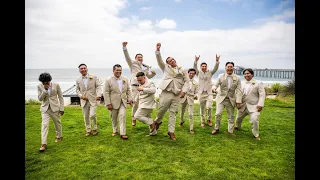 Elise Justin s Joyous Wedding Day at Scripps Seaside Forum