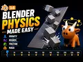 Blender Physics Tutorial for Beginners Gravity Collisions Rigid Bodies