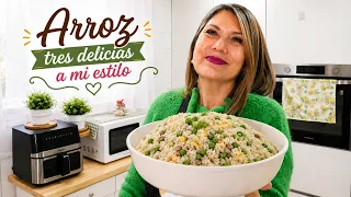 Arroz Tres Delicias a mi estilo. Dedicado a mi Padre 🕊💞