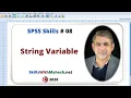 SPSS Skills String Variable in SPSS