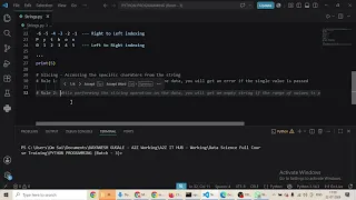 Strings in Python Part - 2