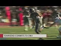 Caledonia star Brock Townsend commits to Central Michigan football