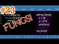 Part 23 FUNCTIONS Learning Python on Android