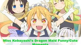 kobayashi san chi no maid dragon cute funny moments part 2