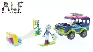 Lego Friends 41321 Snow Resort Off-Roader - Lego Speed Build Review
