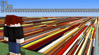 Breaking Minecraft by traveling too far